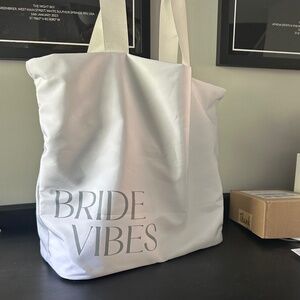 "Bride Vibes" Bucket bag